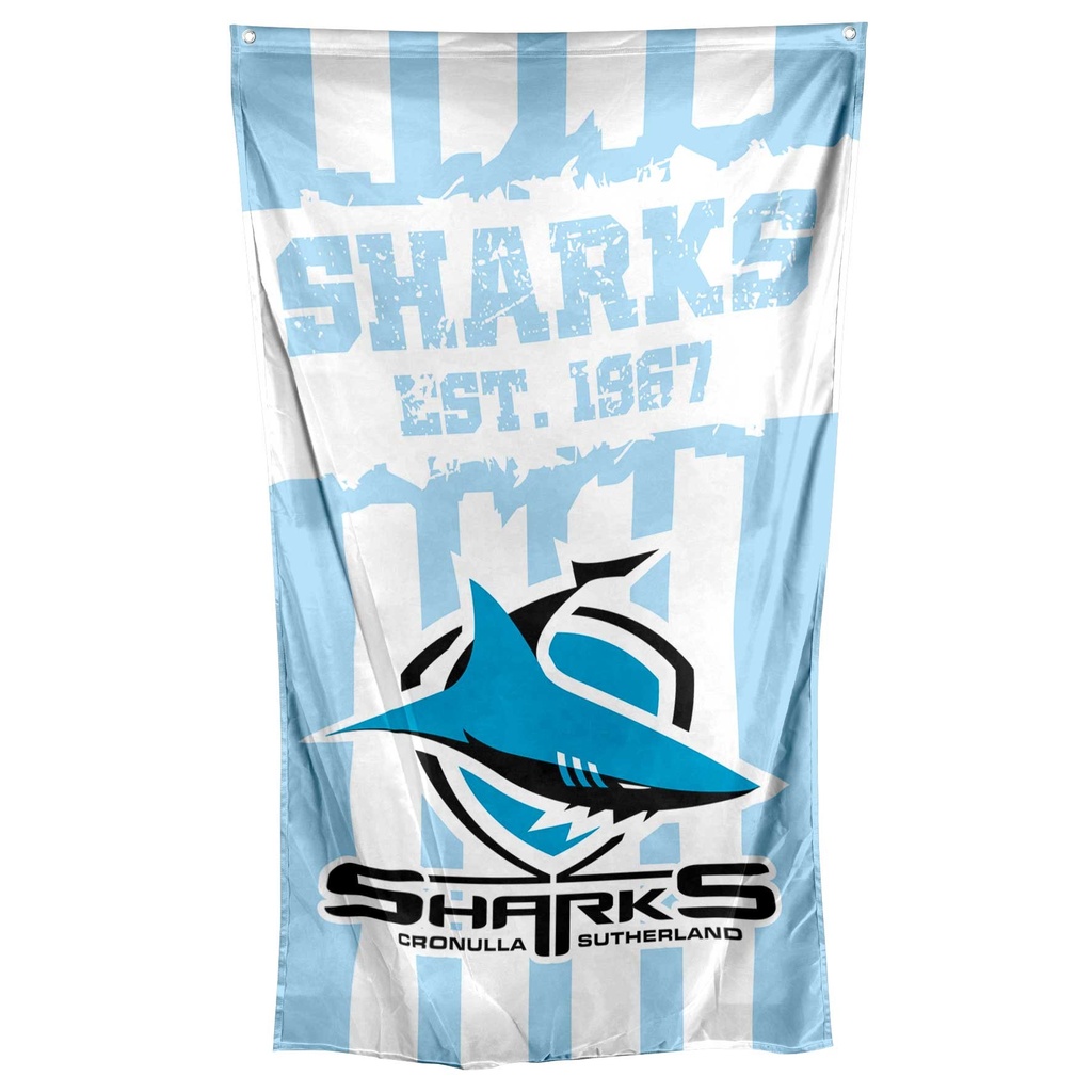 NRL Cronulla-Sutherland Sharks Cape Flag