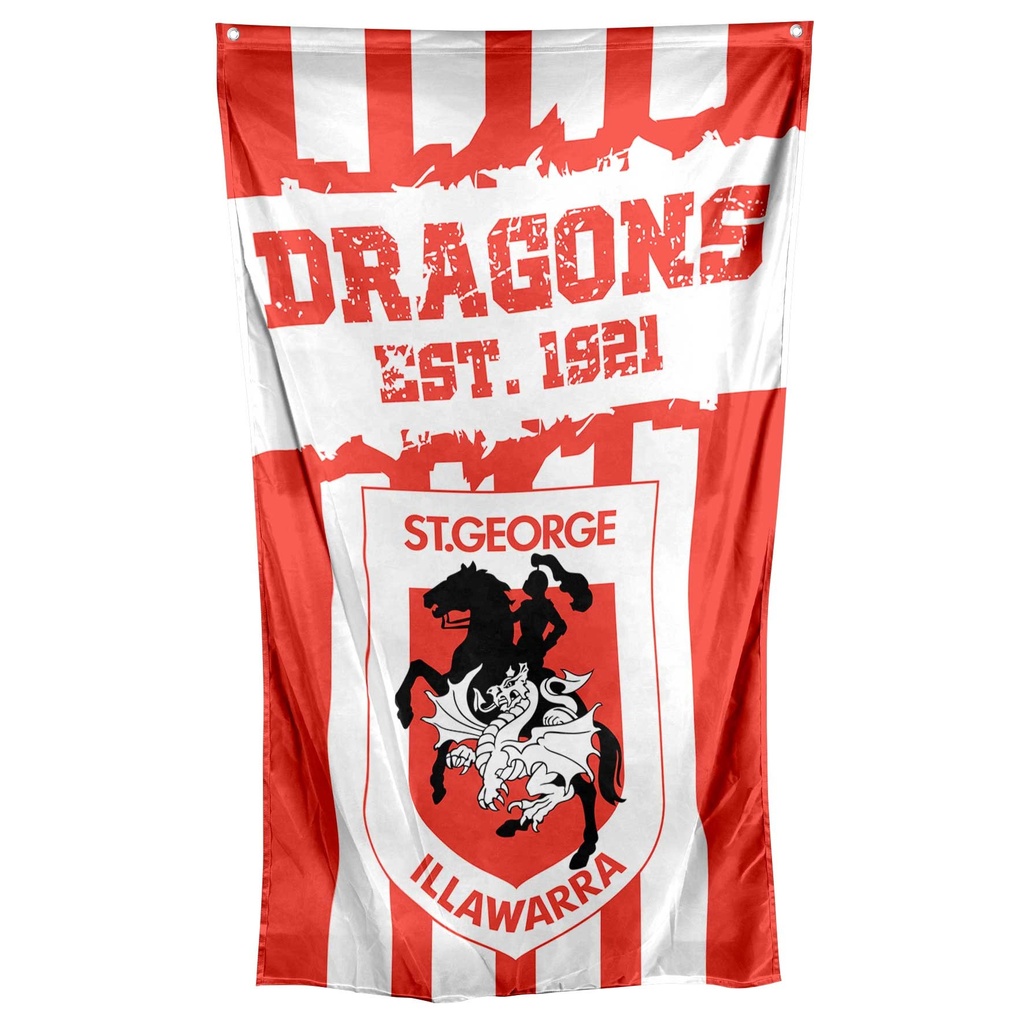 NRL St. George Illawarra Dragons Cape Flag