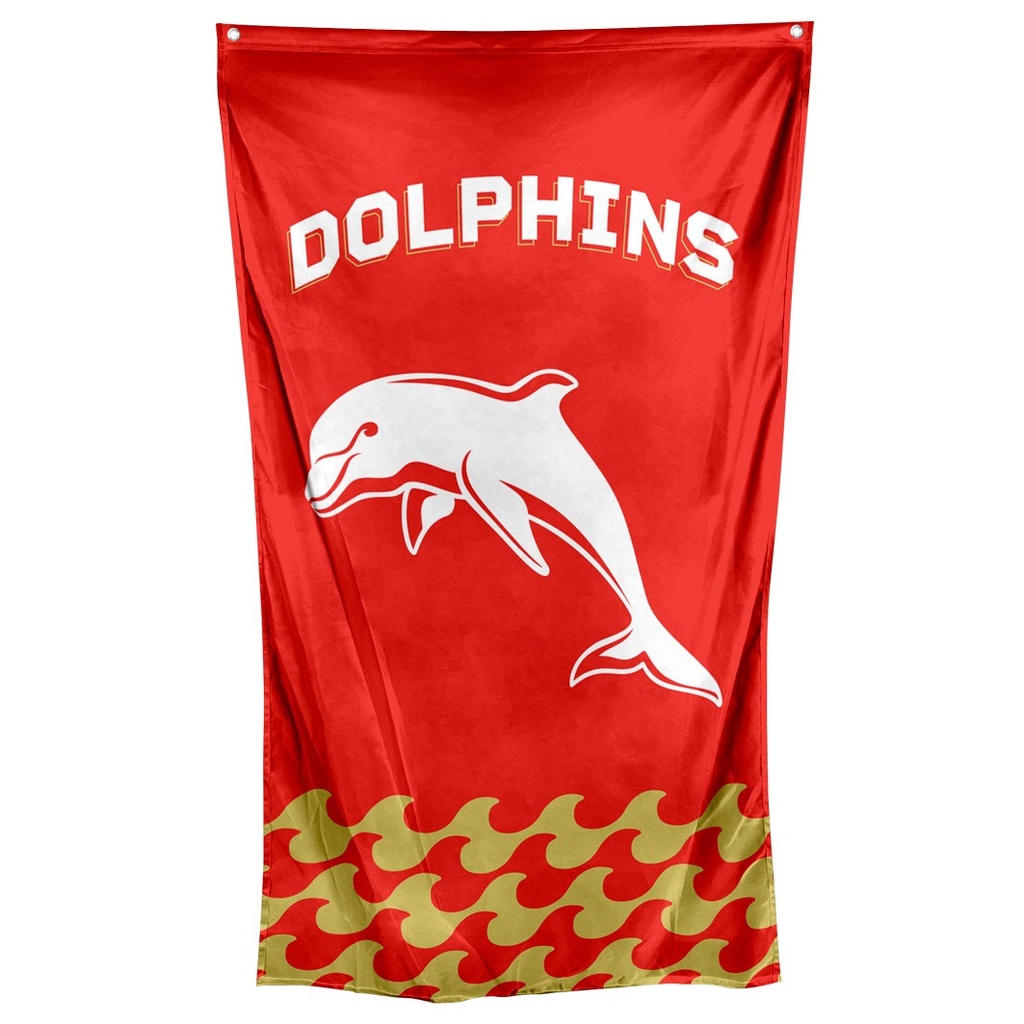 NRL Dolphins Cape Flag