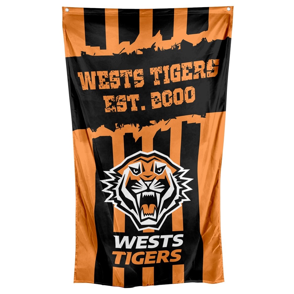 NRL Wests Tigers Cape Flag