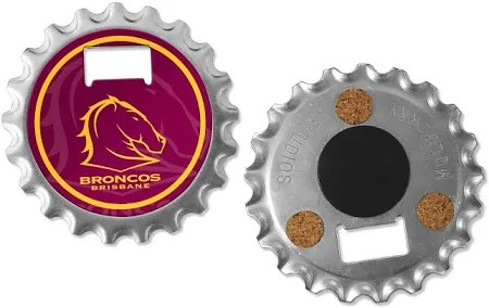 NRL Brisbane Broncos 3 in 1 Bottle Opener