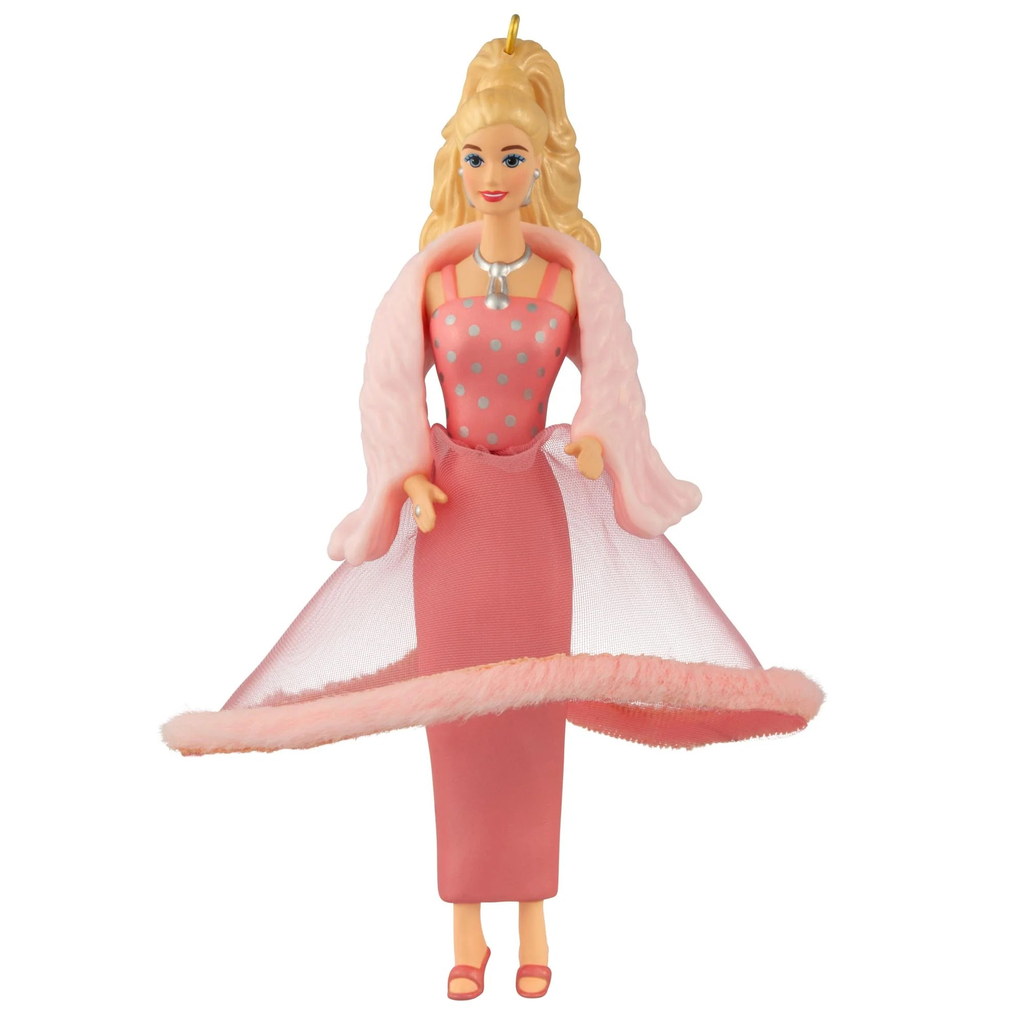 Pink & Pretty Barbie - 2025 Hallmark Keepsake Christmas Ornament