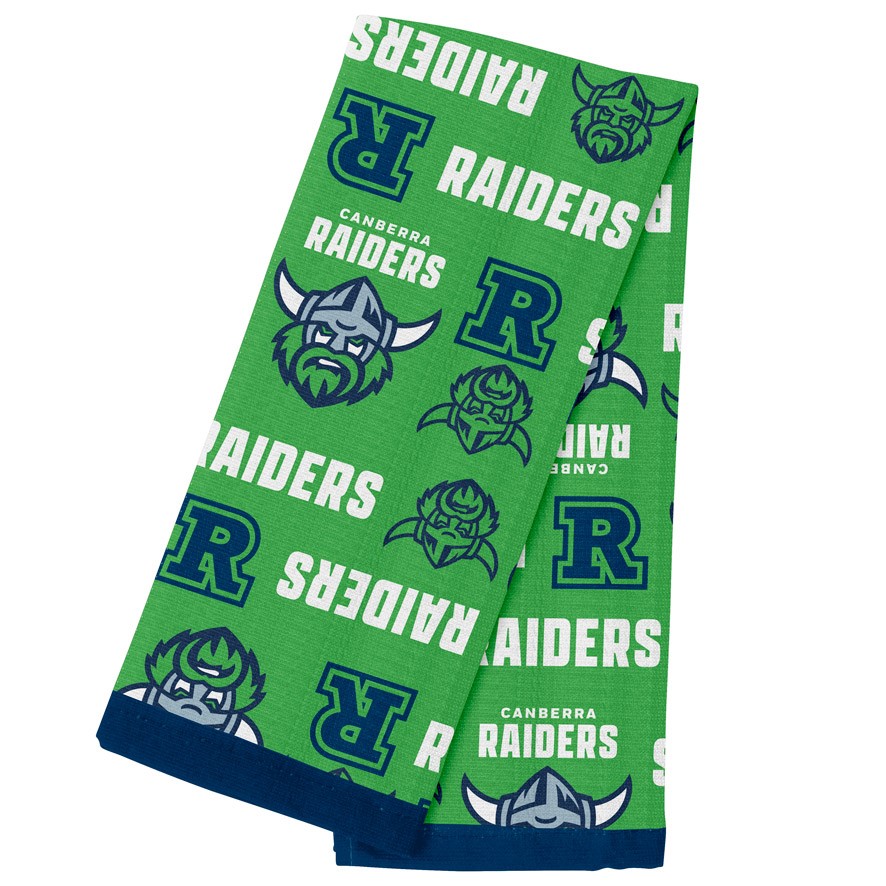 NRL Canberra Raiders Tea Towel