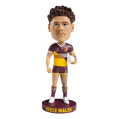 NRL Brisbane Broncos Reece Walsh Bobblehead