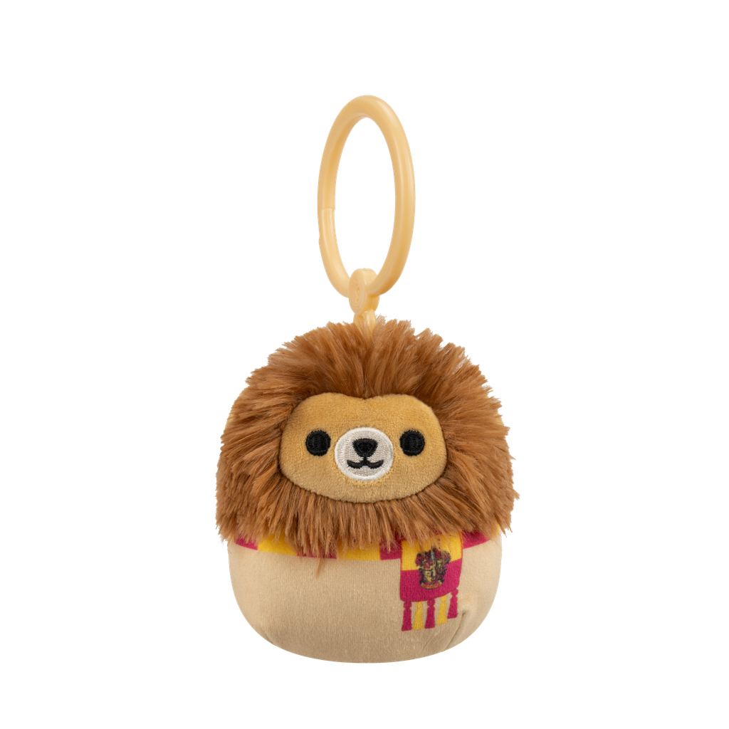 Harry Potter Gryffindor Lion 3.5 Inch Squishmallows Clip-On