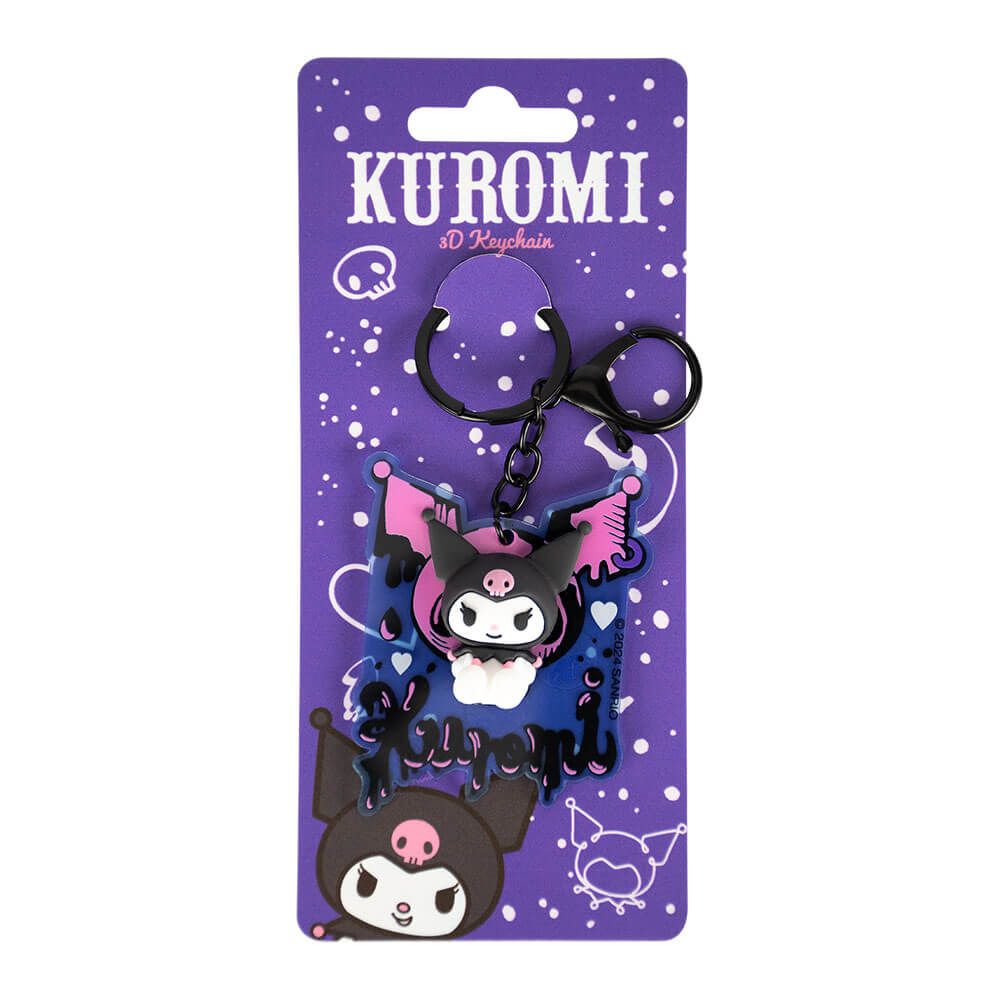 Sanrio Hello Kitty and Friends Character Keyring - Kuromi