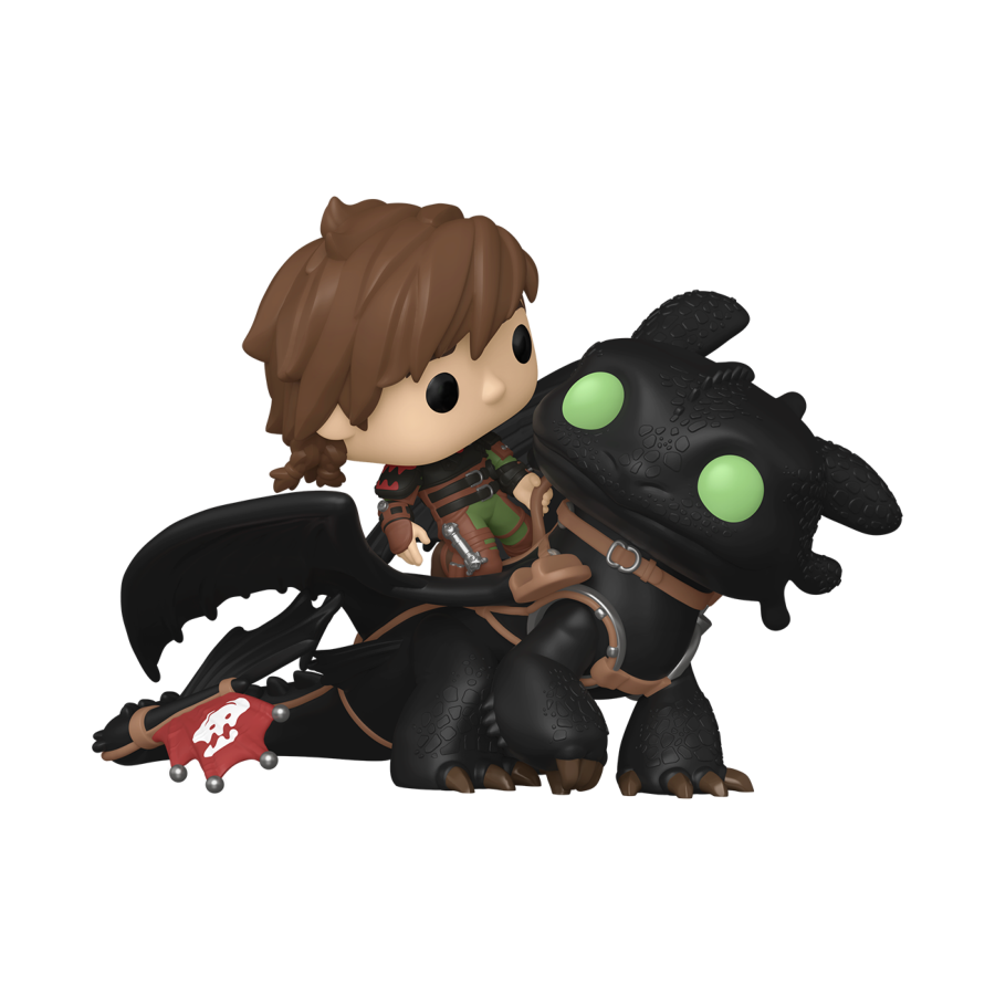 How To Train Your Dragon 2 - Hiccup with Toothless Funko Pop! Ride Figure #123
