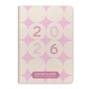 2026 Monthly Pocket Planner (August 2025 - December 2026) Darling Dots - Orange Circle Studio