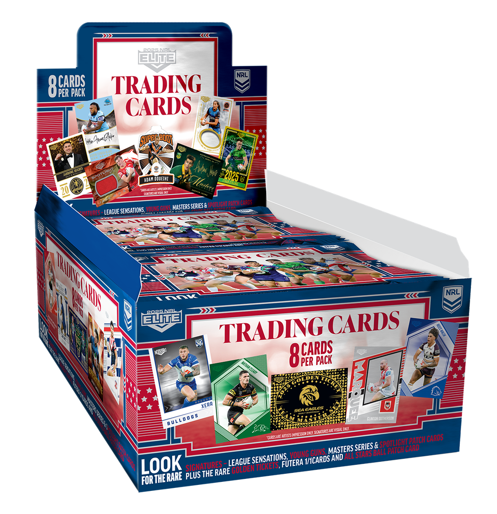 2025 NRL Elite USA Edition Trading Cards Sealed Booster Box