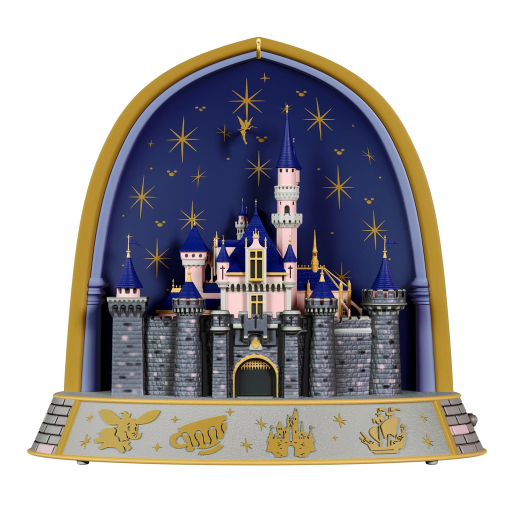 Disneyland 70th Anniversary: A Magical Celebration Musical Ornament With Light - 2025 Hallmark Keepsake Christmas Ornament