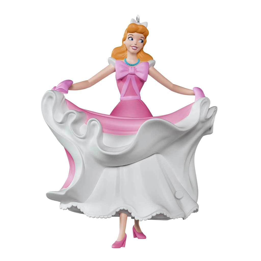 Disney Cinderella A Lovely Dress for Cinderelly Musical Ornament - 2025 Hallmark Keepsake Christmas Ornament