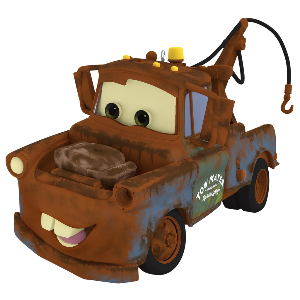 Disney and Pixar Cars 3: Mater with Sound and Motion - 2025 Hallmark Keepsake Christmas Ornament