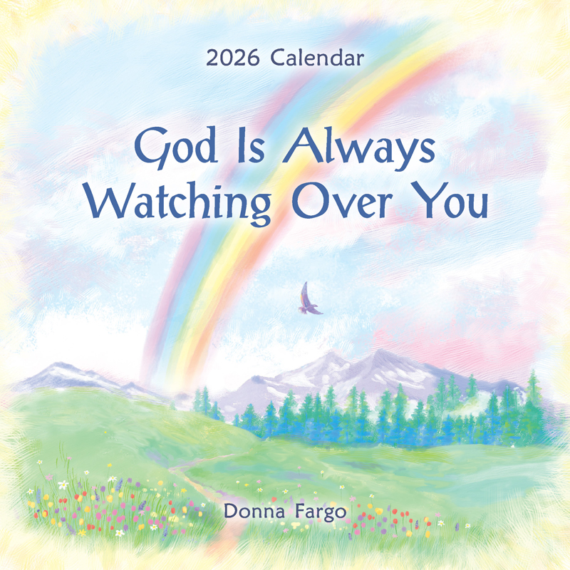 2026 Blue Mountain Arts Mini Calendar - God Is Always Watching Over You