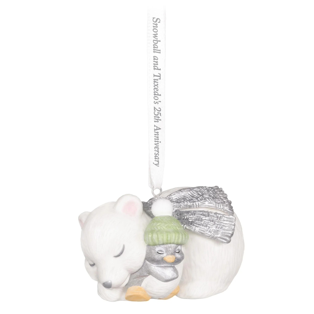 Snowball and Tuxedo 25th Anniversary - 2025 Hallmark Keepsake Christmas Ornament