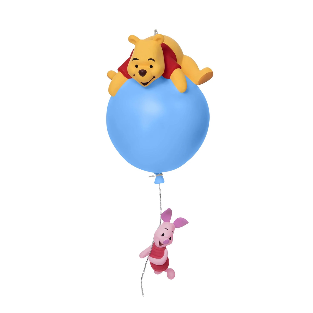 Disney Winnie the Pooh Up for Adventure Ornament With Light - 2025 Hallmark Keepsake Christmas Ornament