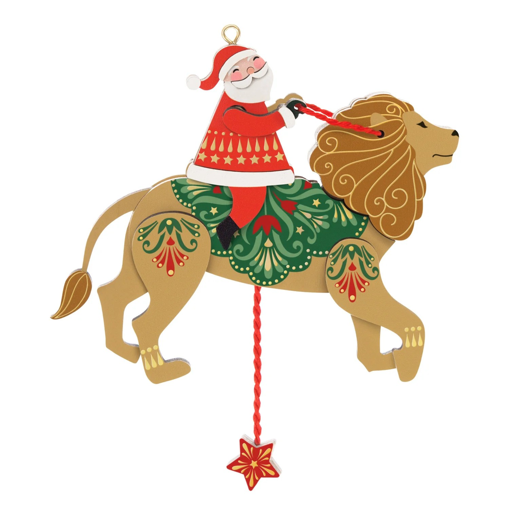 Pull-String Lion - 2025 Hallmark Keepsake Christmas Ornament