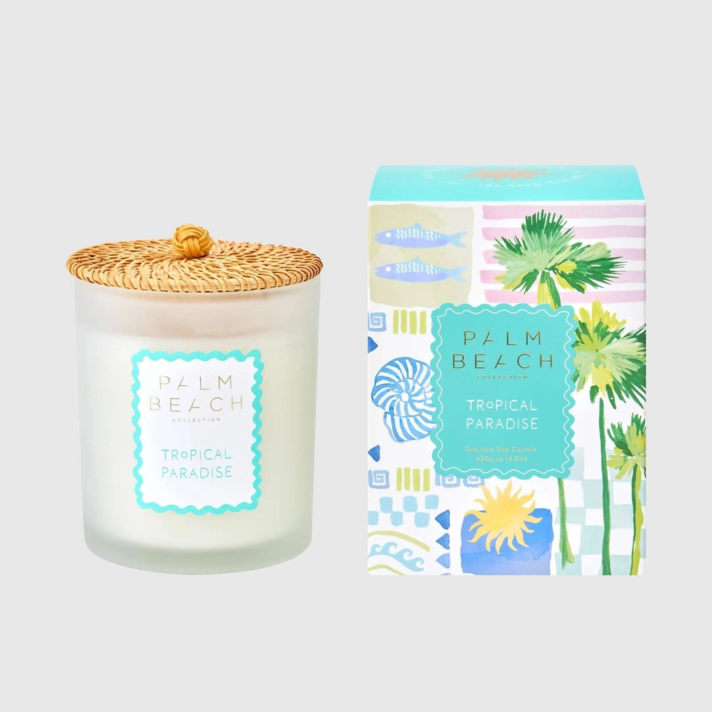Tropical Paradise - Standard Candle - Palm Beach Collection