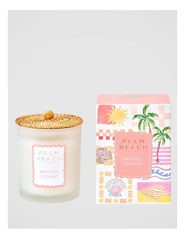 Bronzed Coconut - Standard Candle - Palm Beach Collection