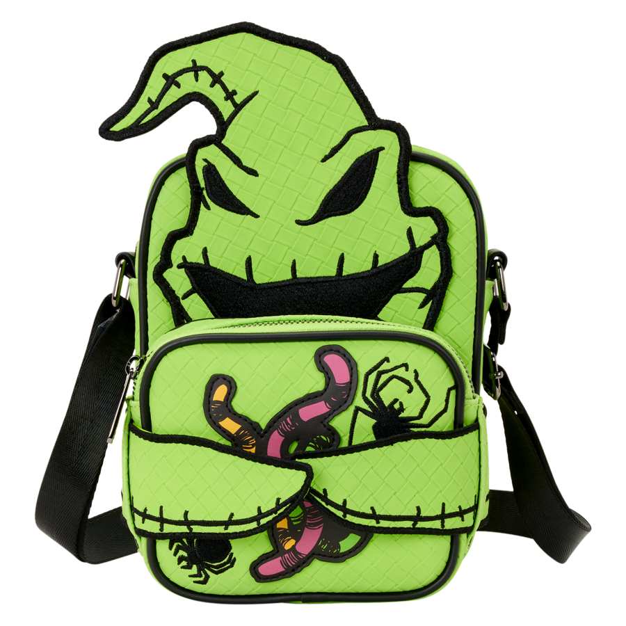 The Nightmare Before Christmas - Oogie Boogie Crossbuddies Bag with Coin Bag (Glow in the Dark) - Loungefly