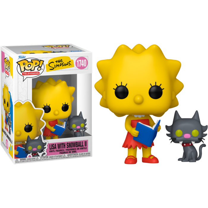 The Simpsons - Lisa & Snowball II Funko Pop! Vinyl Figure #1740