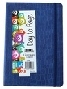 2026 Diary A5 Day-To-A-Page (DTP) Croc Bound Blue - The Last Diary Company