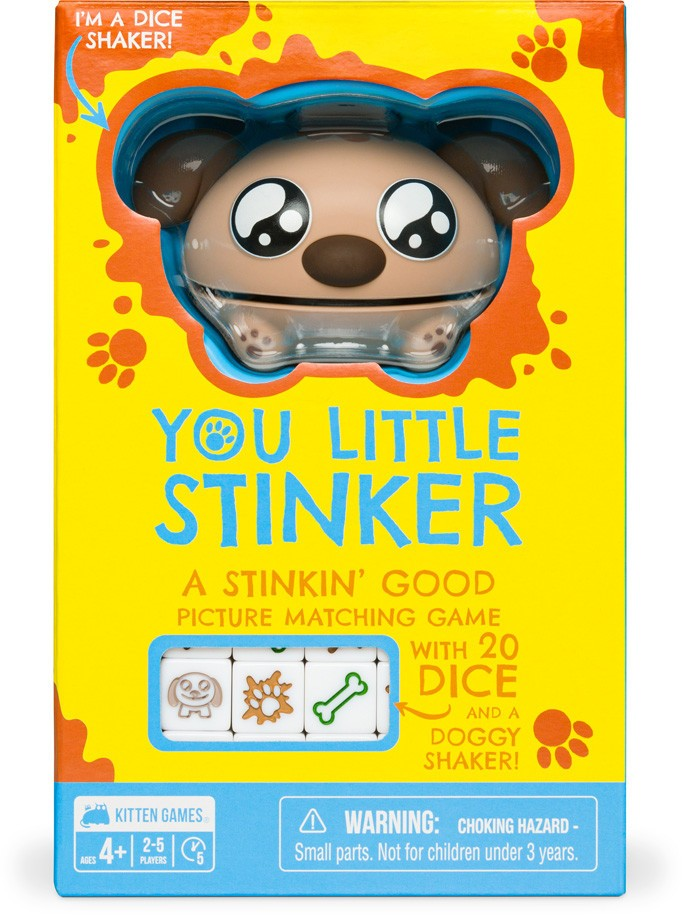 You Little Stinker (By Exploding Kittens) Dice Game