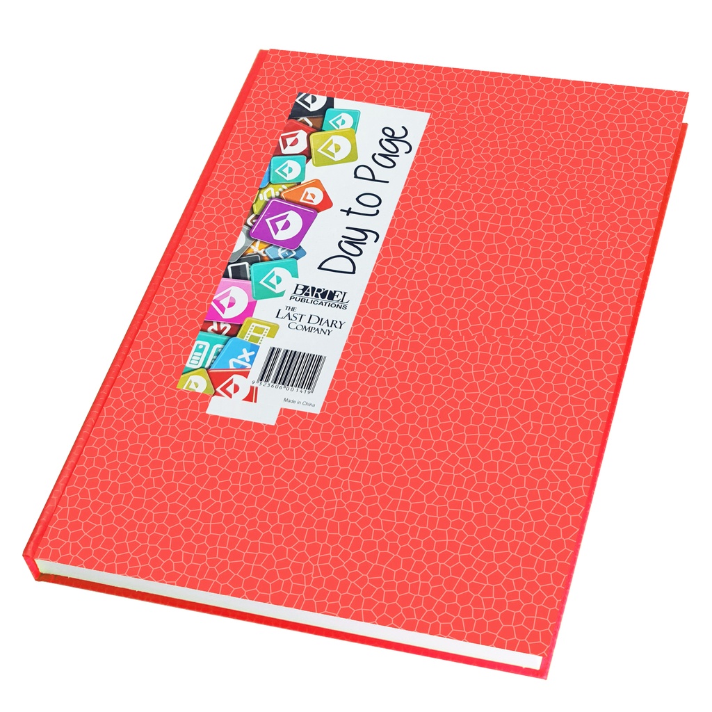 2026 Diary A5 Day-To-A-Page (DTP) Everyday Bound Burnt Orange - The Last Diary Company