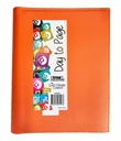 2026 Diary A5 Day-To-A-Page (DTP) Ainsley Wiro Orange - The Last Diary Company