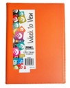 2026 Diary A5 Week-To-View (WTV) Ainsley Wiro Orange - The Last Diary Company