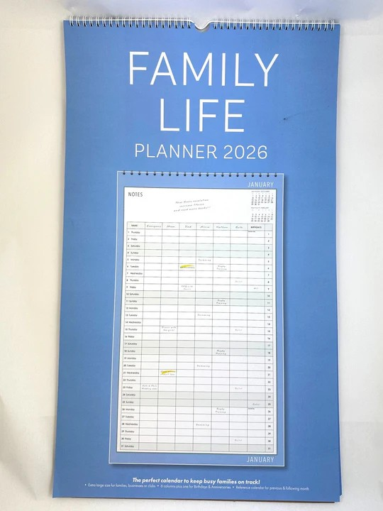 2026 Family Planner Life - Ozcorp