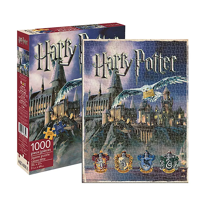 Harry Potter - Hogwarts 1000pc Jigsaw Puzzle - Aquarius