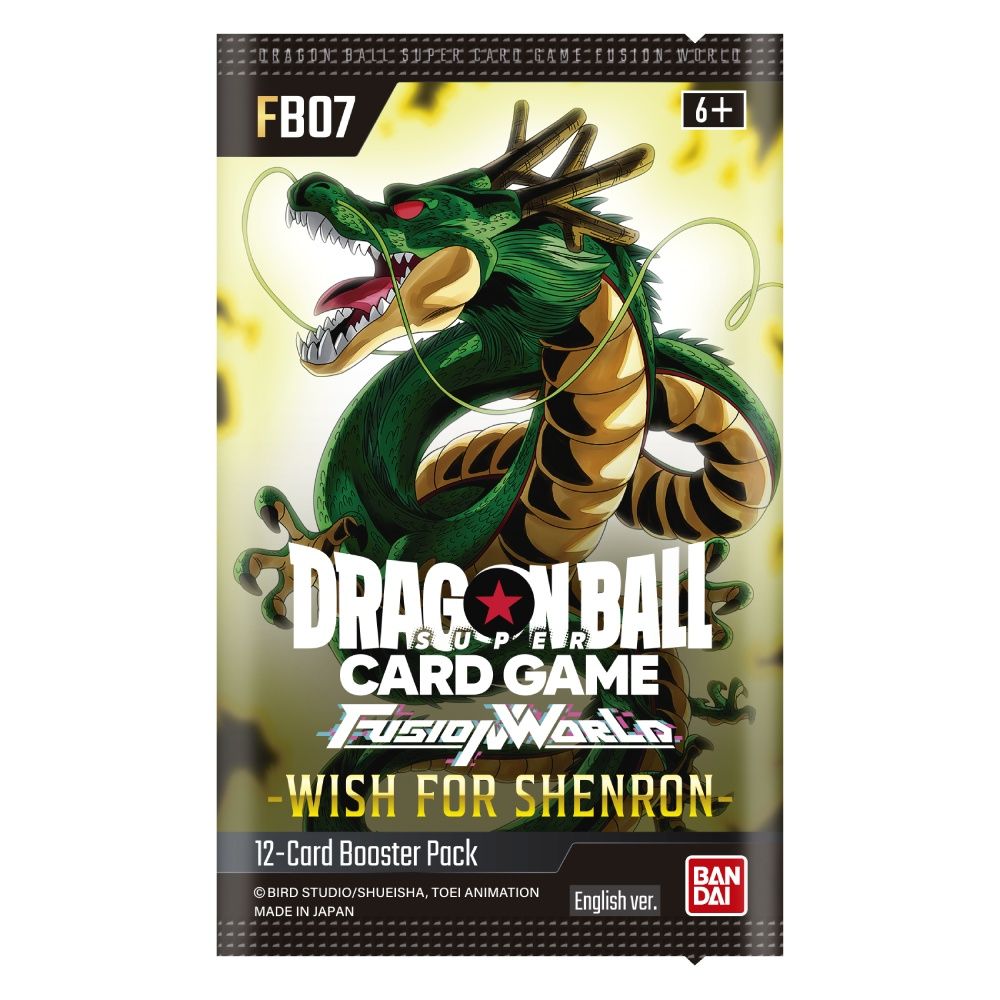 Dragon Ball Super Card Game: Fusion World Wish for Shenron [FB07] Booster Pack