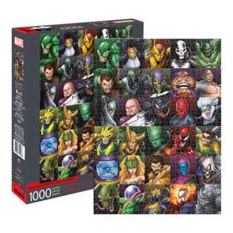 Marvel - Villains Collage 1000pc Puzzle - Aquarius Jigsaw Puzzles