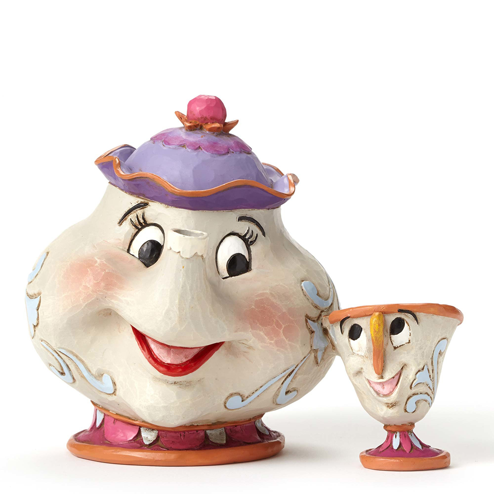 Disney Traditions Beauty & the Beast: Mrs Potts & Chip 10.5cm