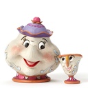 Disney Traditions Beauty & the Beast: Mrs Potts & Chip 10.5cm