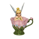 Jim Shore Disney Traditions: Tinker Bell Sitting in Flower Figurine 10cm (#6008076)