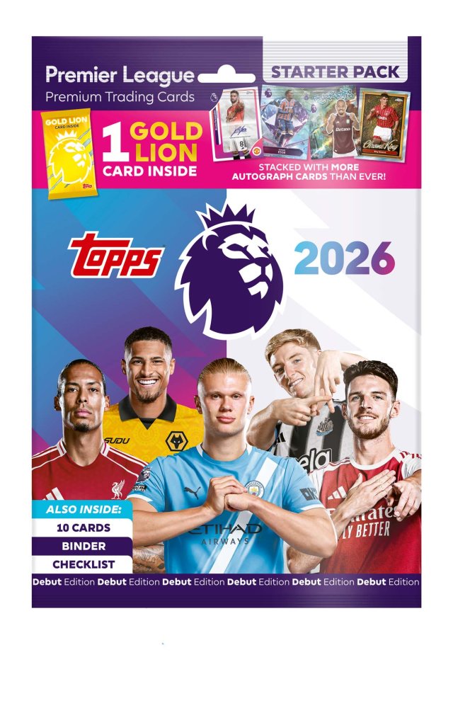 Topps 2026 Premier League Starter Pack