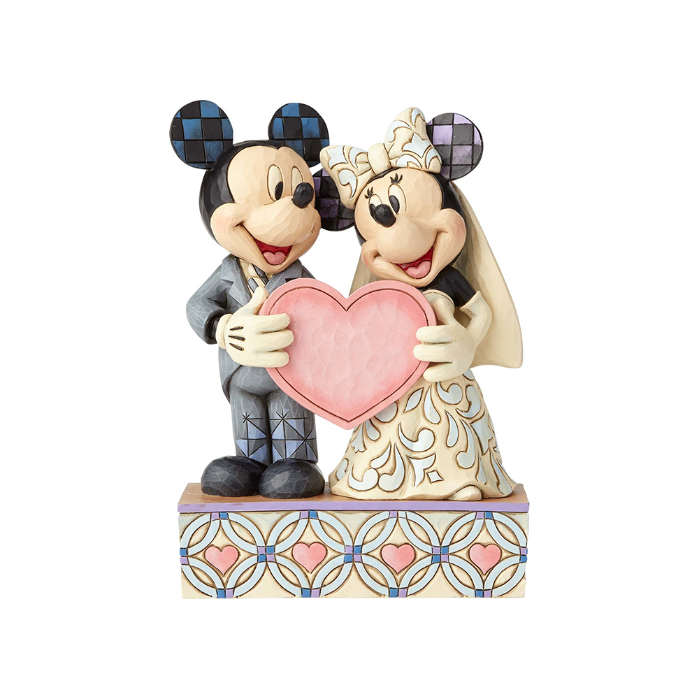 Jim Shore Disney Traditions: Mickey & Minnie Mouse Wedding Figurine 15.8cm (#4059748)