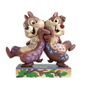 "Mischievous Mates" Chip & Dale Figurine Chip'n'Dale 13cm - Disney Traditions By Jim Shore