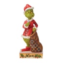 Jim Shore Dr. Seuss Collection: Grinch 2-Sided Naughty/Nice Figurine 21cm (#6008891)