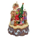 Jim Shore Dr. Seuss Collection: Grinch Light-Up Carved by Heart Figurine 22.5cm (#6008890)