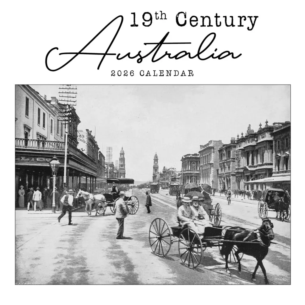 Paper Pocket 19th Century Australia 2026 Calendar