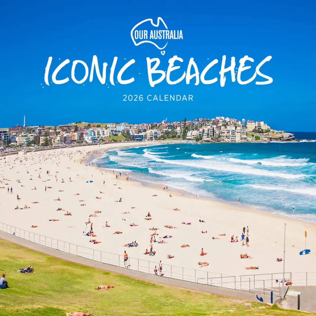 Paper Pocket Our Australia Iconic Beaches 2026 Calendar