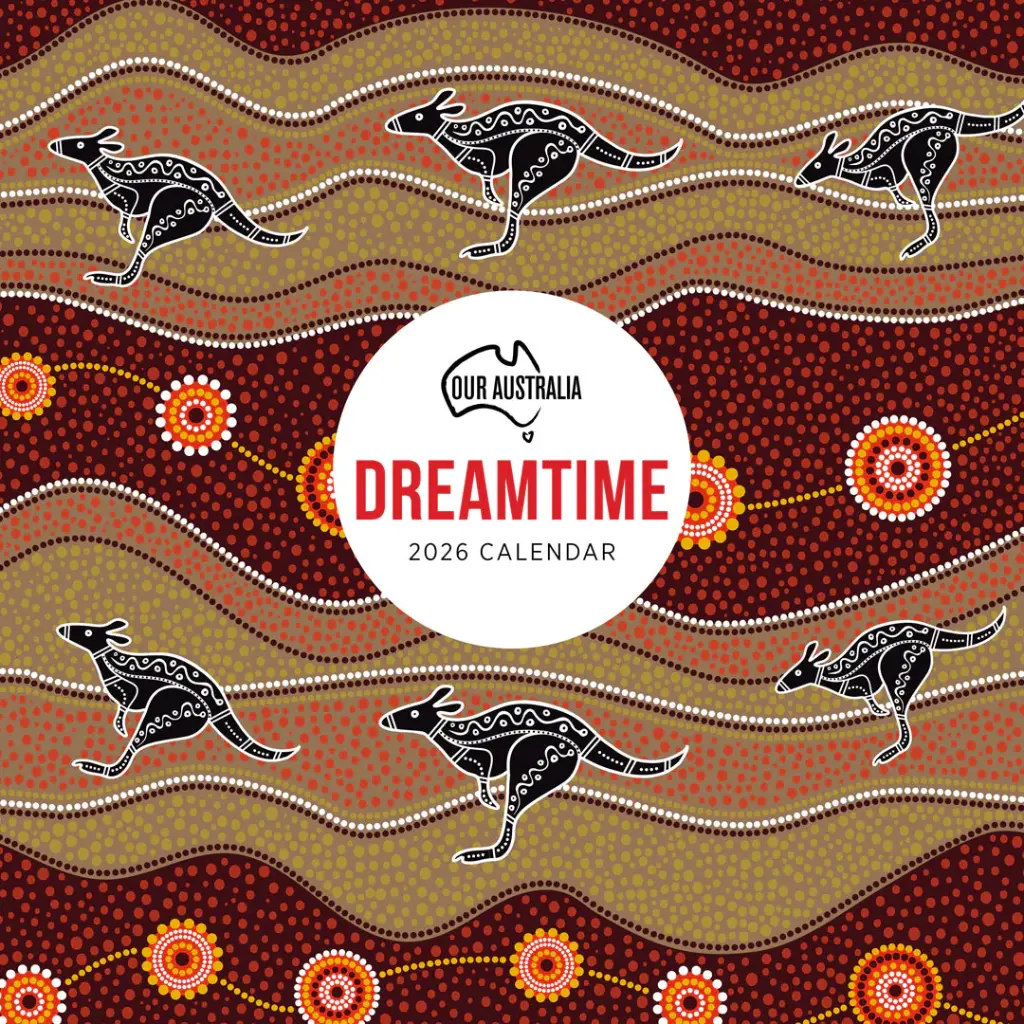 Paper Pocket Our Australia Dreamtime 2026 Calendar