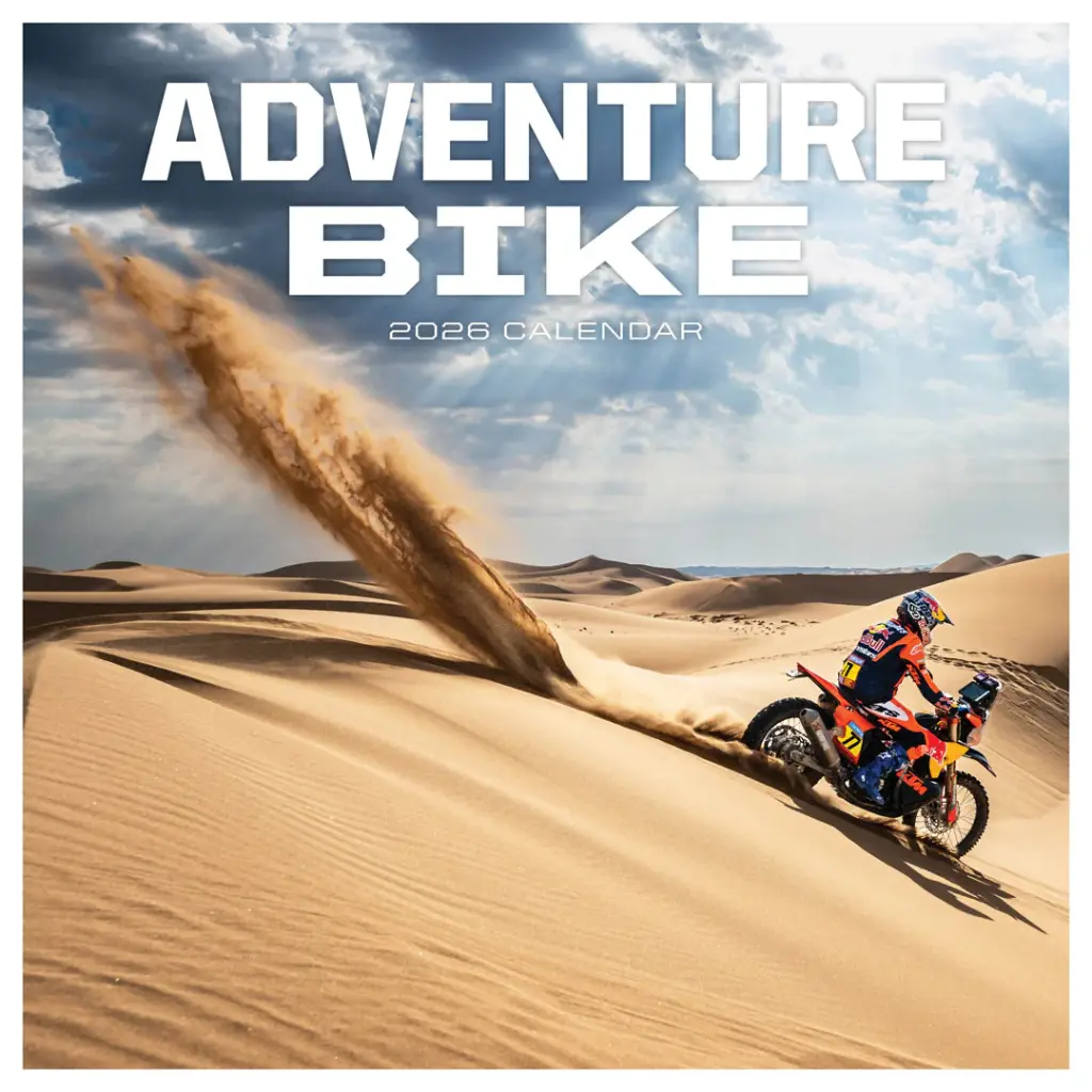 Paper Pocket Adventure Bike 2026 Calendar