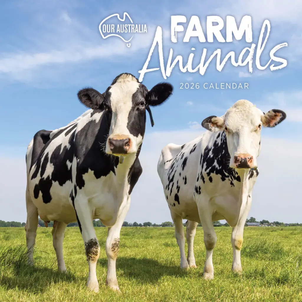 Paper Pocket Our Australia Farm Animals 2026 Calendar