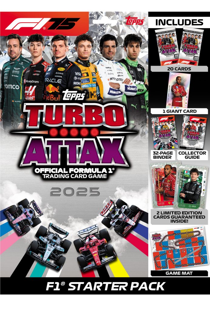 Topps Formula 1 Turbo Attax 2025 Starter Pack