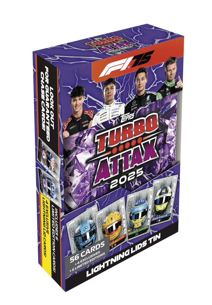 Topps Formula 1 Turbo Attax Mega Tin 