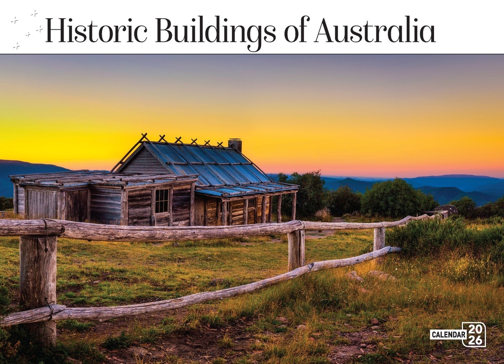2026 Calendars Historic Buildings Of Australia - Bartel