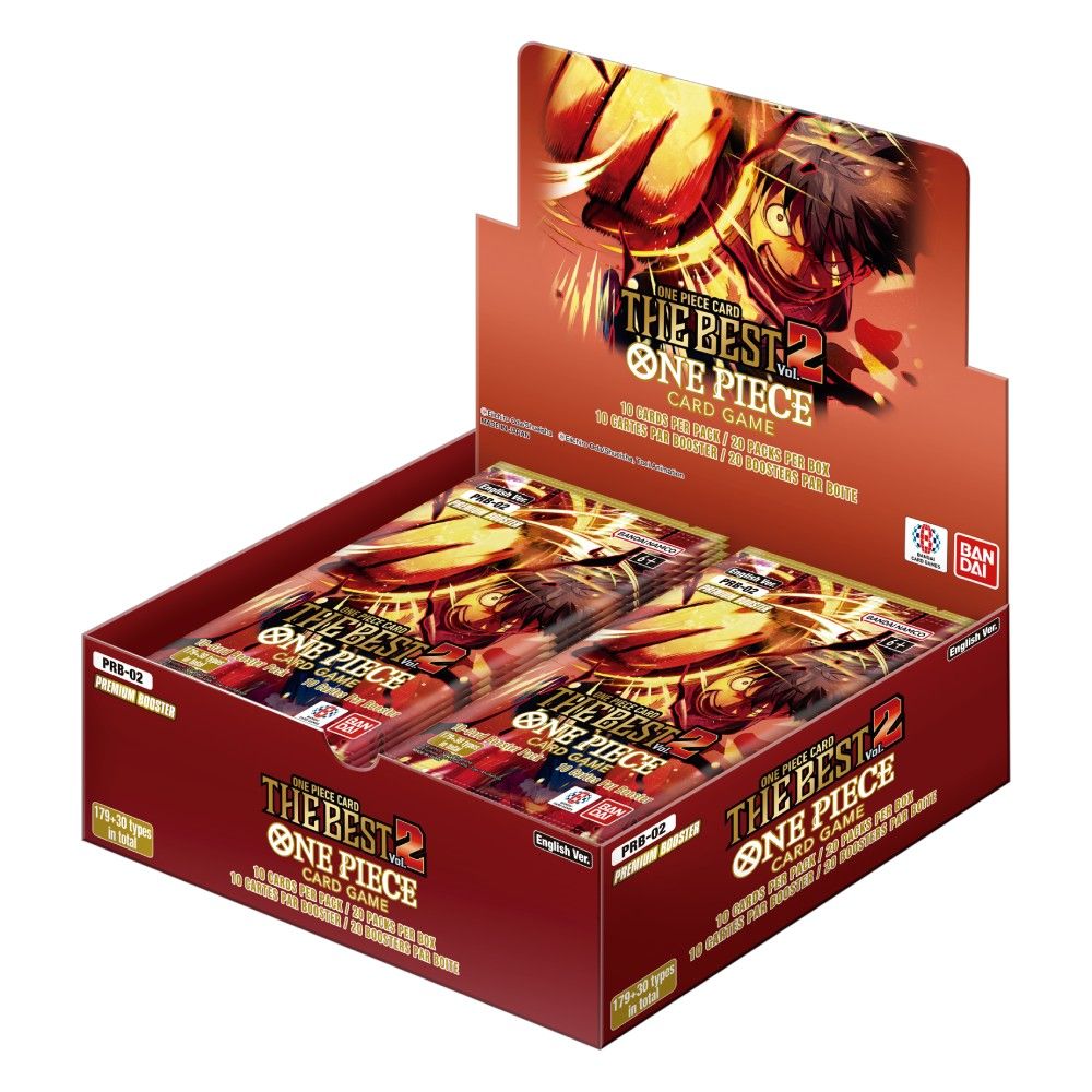 The Best Vol.2 [PRB-02] One Piece Trading Card Game Booster Box
